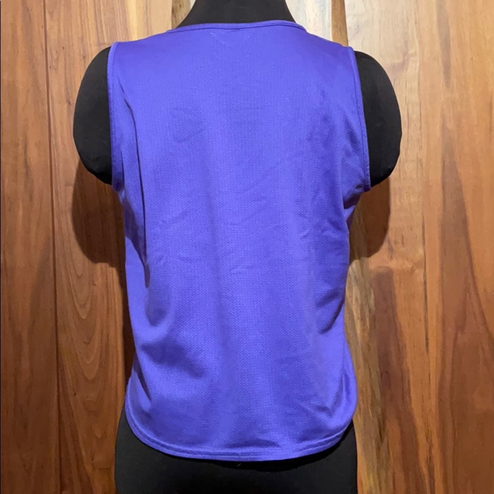 Pearl Izumi Blue Sleeveless Tank Top, Size Large - Picture 2 of 5